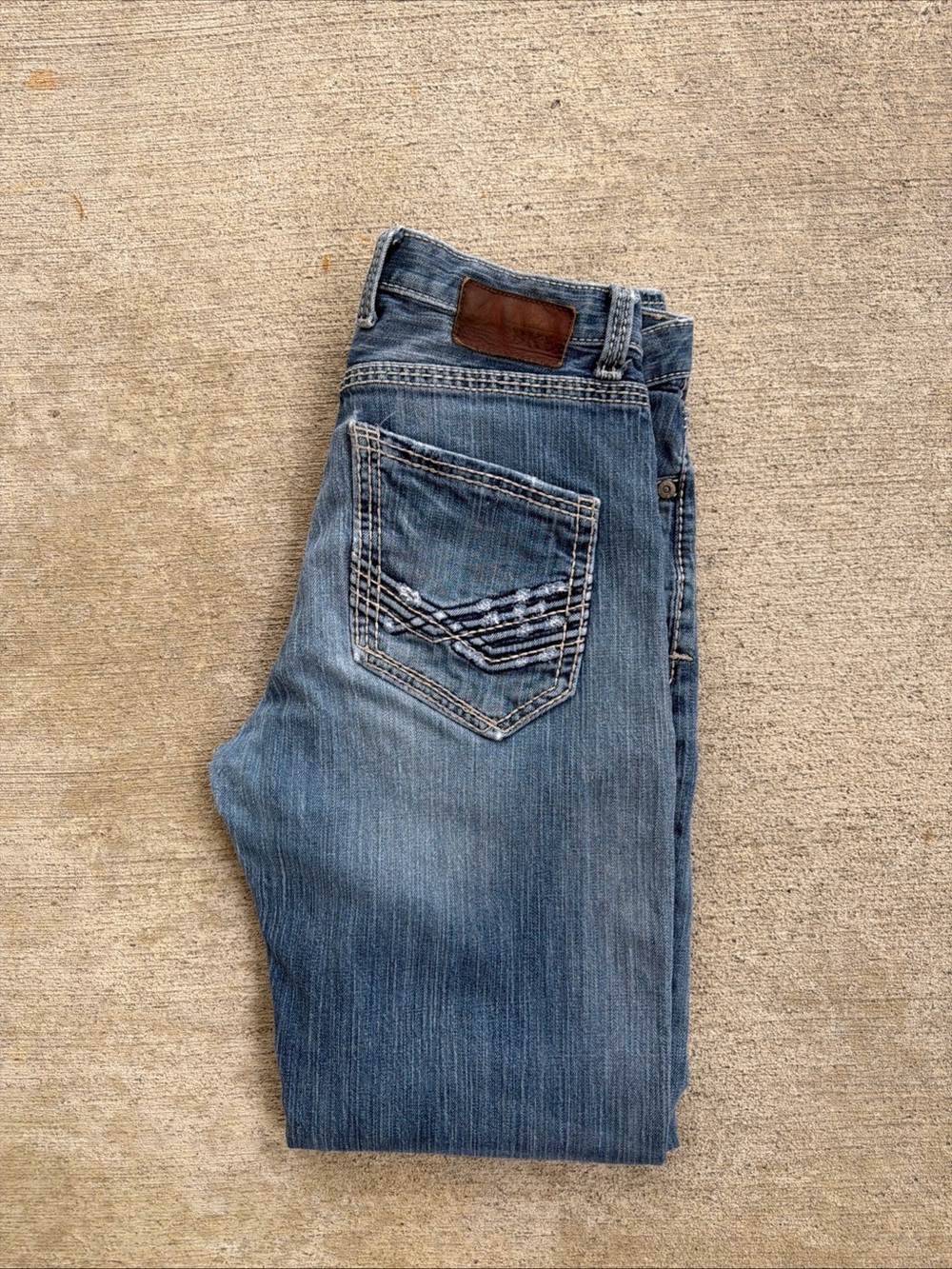 BKE Men’s Tyler Straight Denim Jeans Size 30RX 31